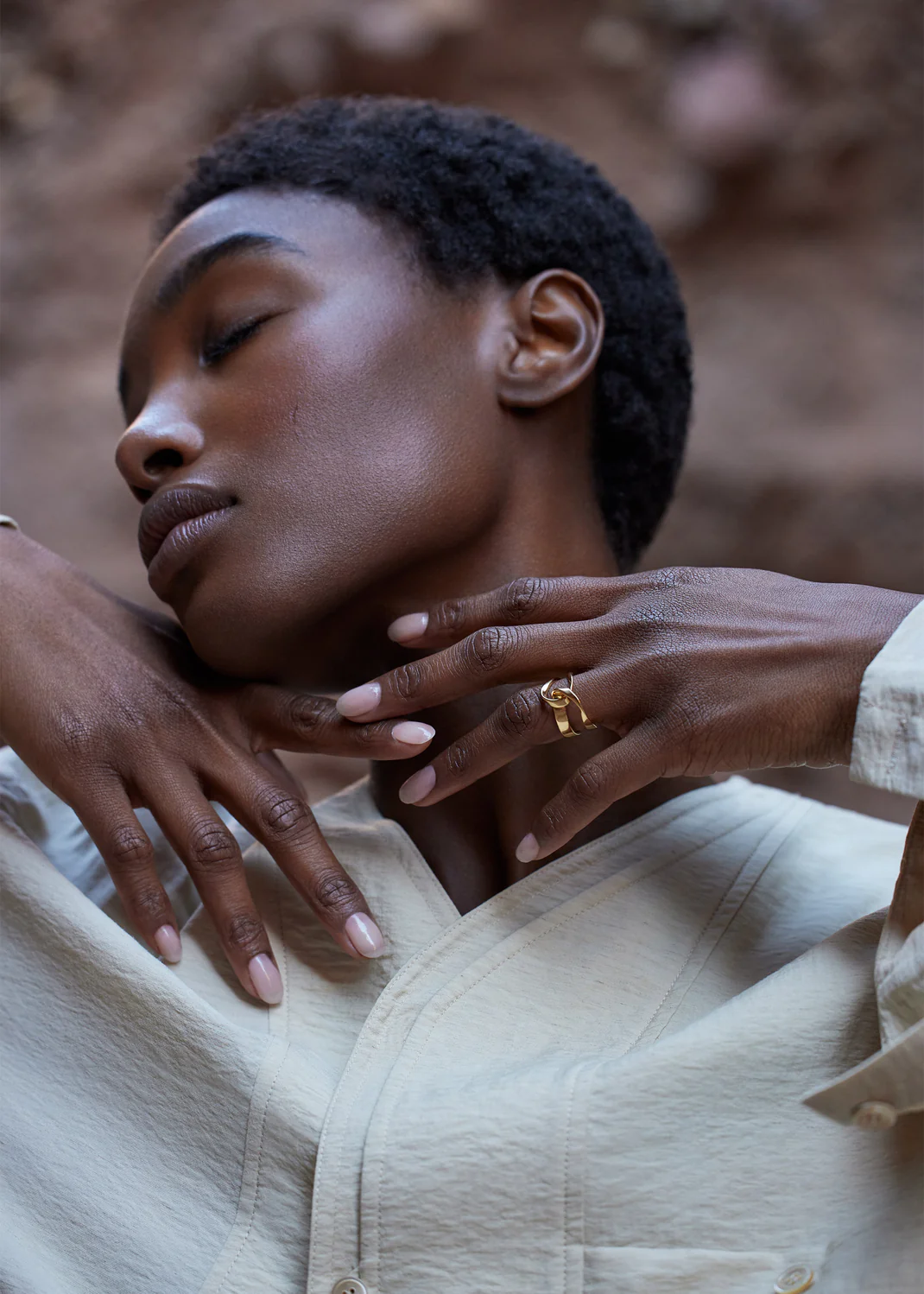 Éole Ring-Edition gilded