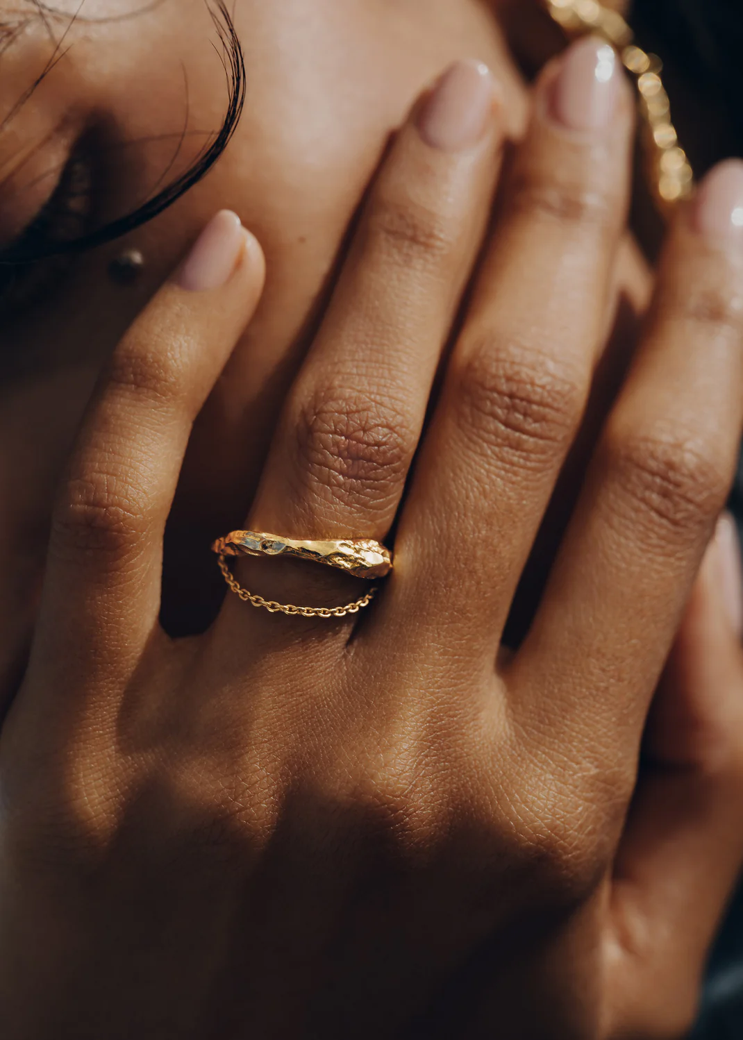 Eroz Chain Ring-Edition gilded edition