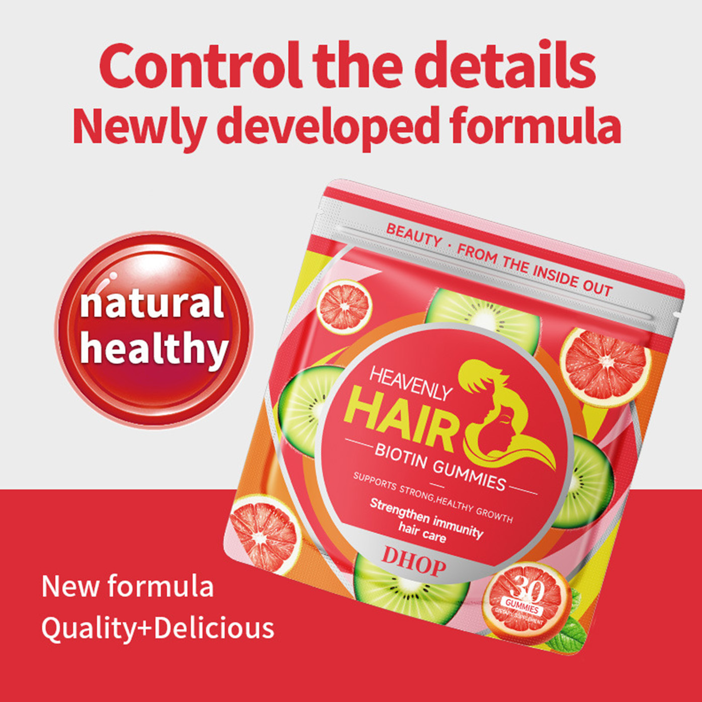 Biotin Hair Growth Gummies