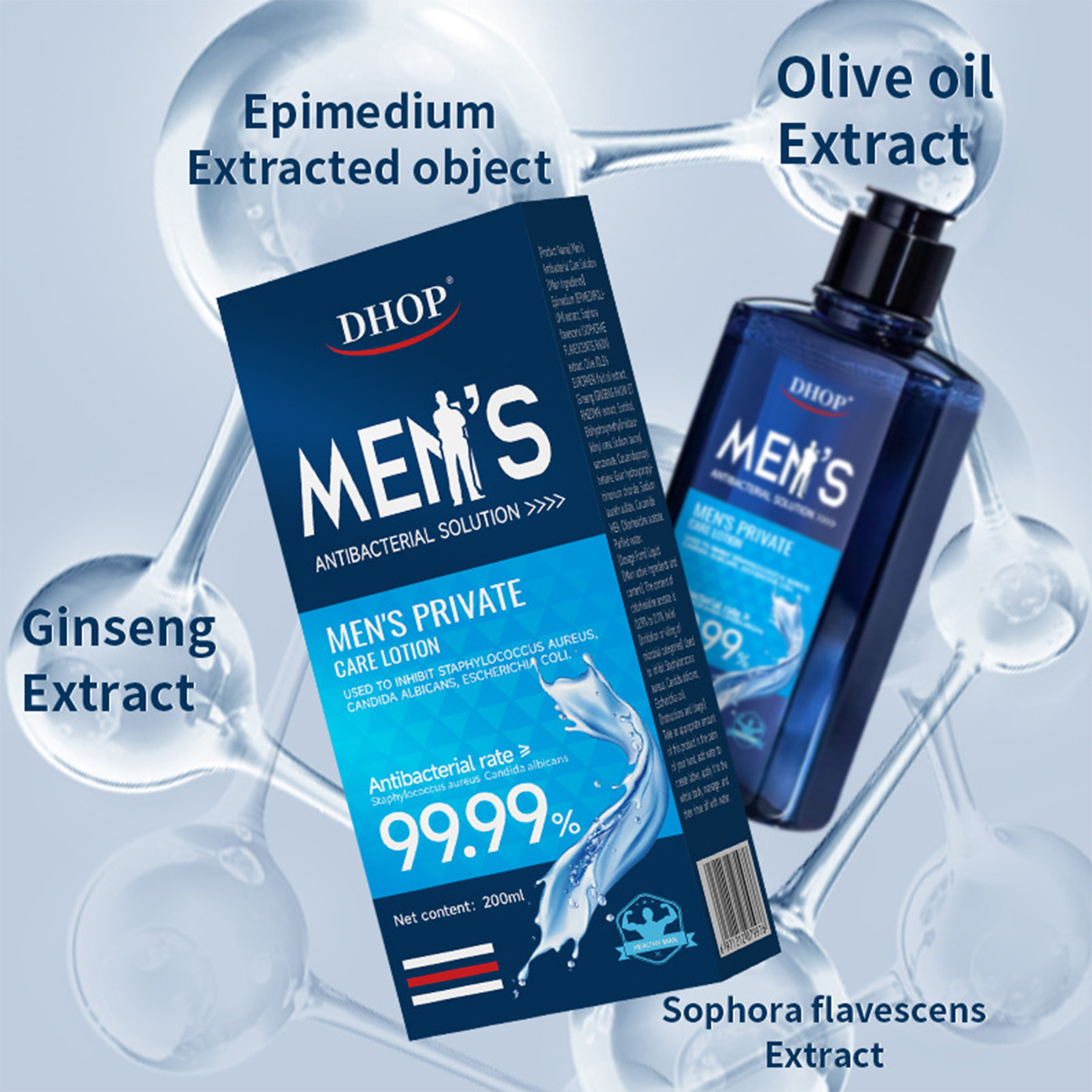Gentle Antibacterial Body Cleanser for Men