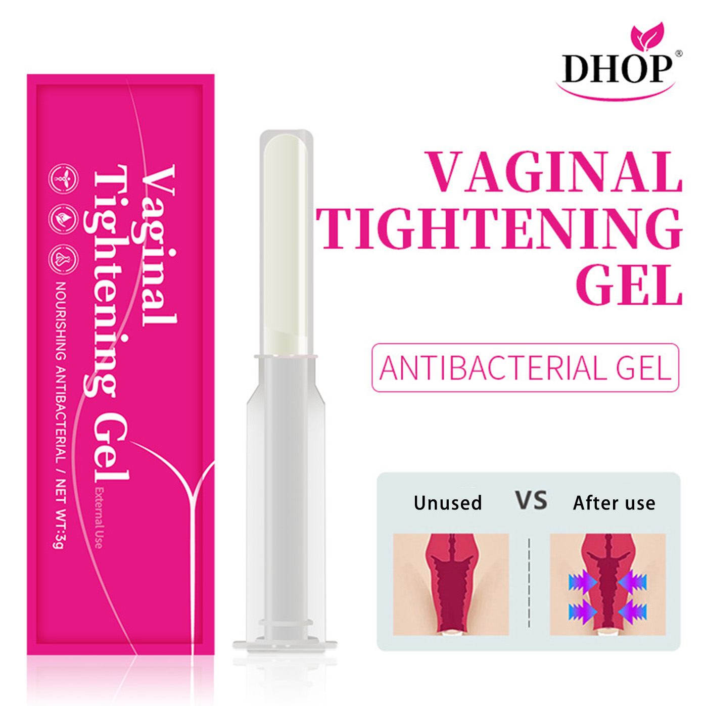 Vaginal Heathy Antibacterial Gel