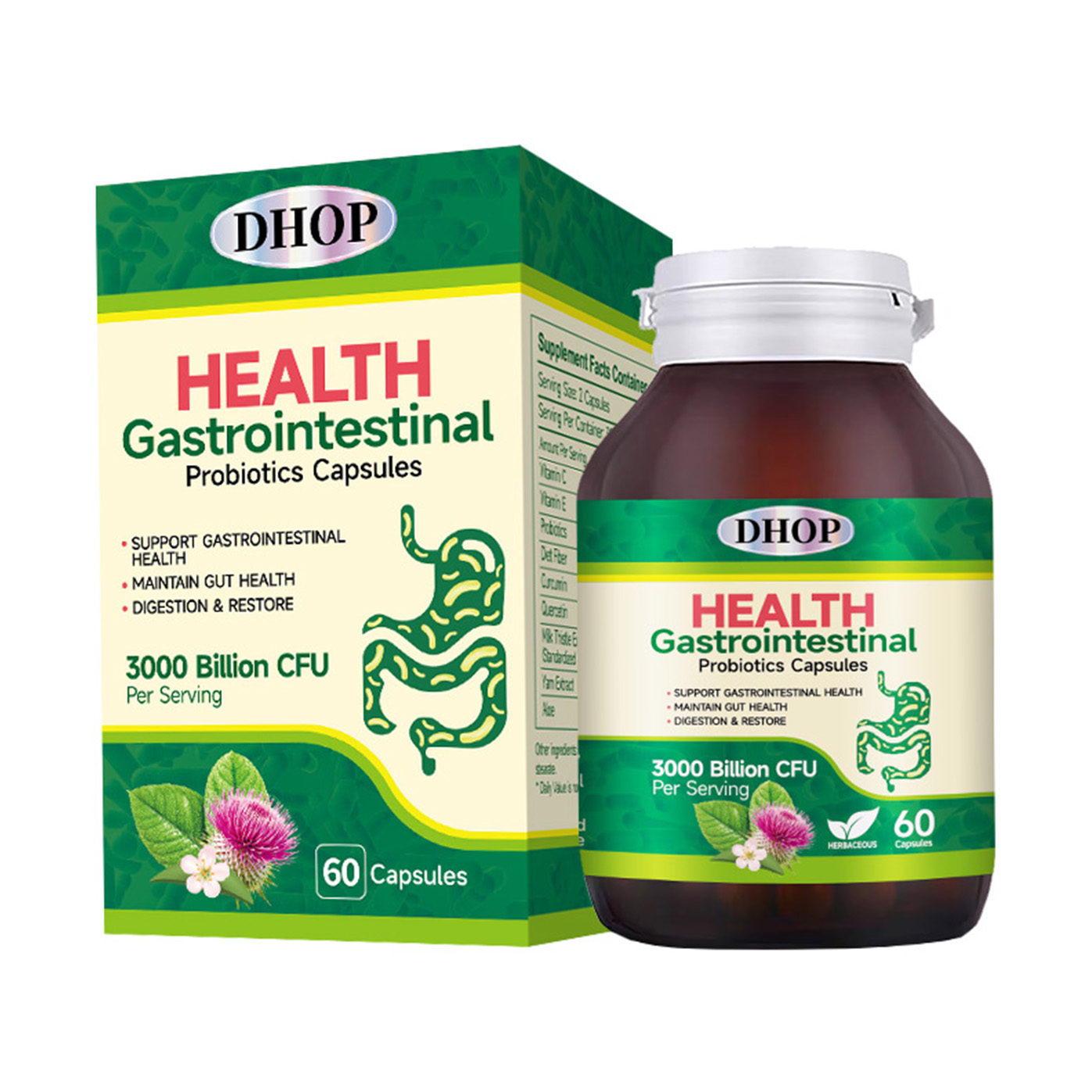 Healith Gastrointestinal Probiotics Capsules