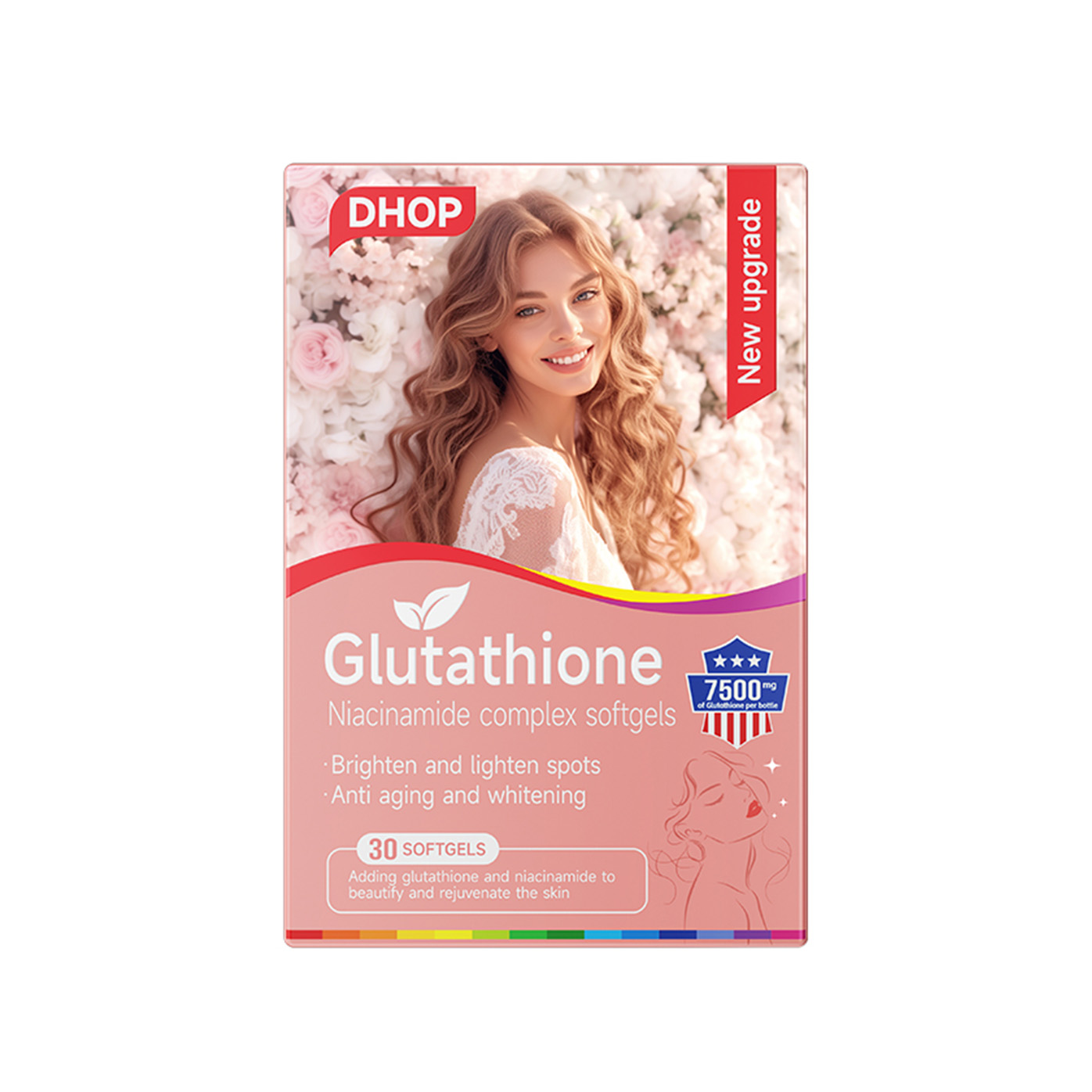 Glutathione Niacinamide Skin Brightening Complex Softgels