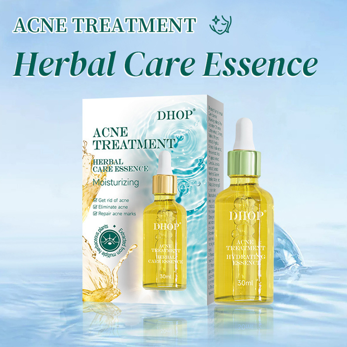 Acne Treatment Herbal Care Essence