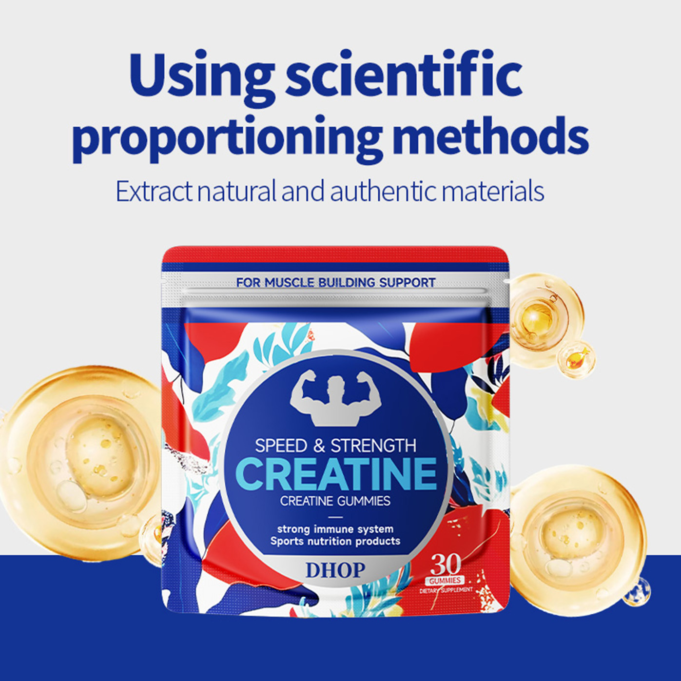 Long-lasting Creatine Gummies for Endurance and Strength