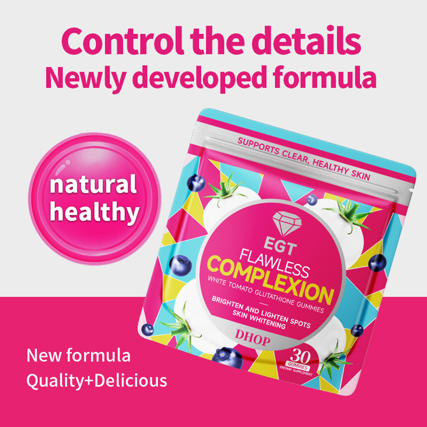 Glutathione Gummies for Flawless Complexion