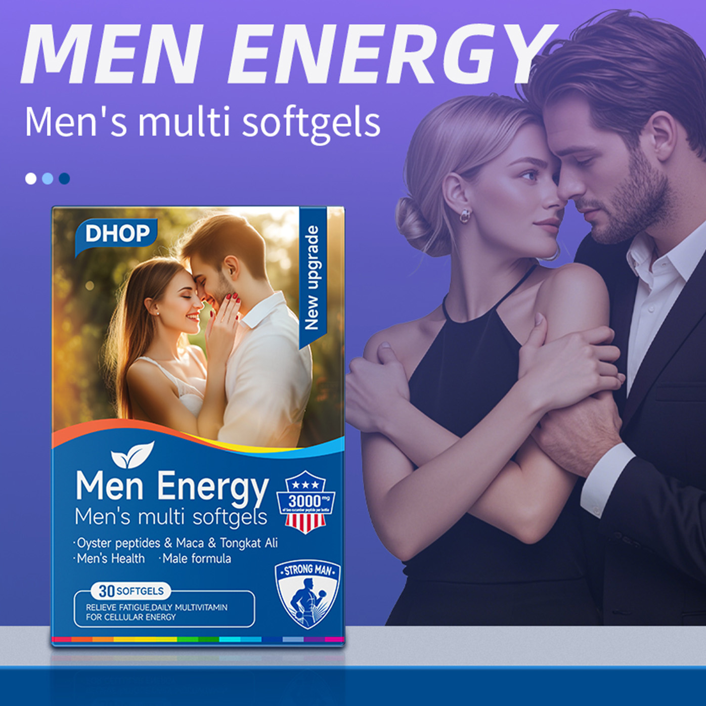 Men’s Multi Softgels for Energy Boost