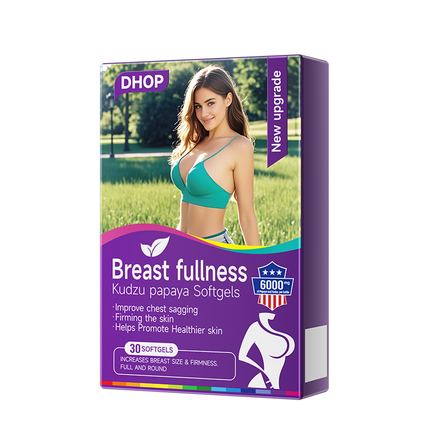 Breast Fullness Kudzu Papaya Softgels