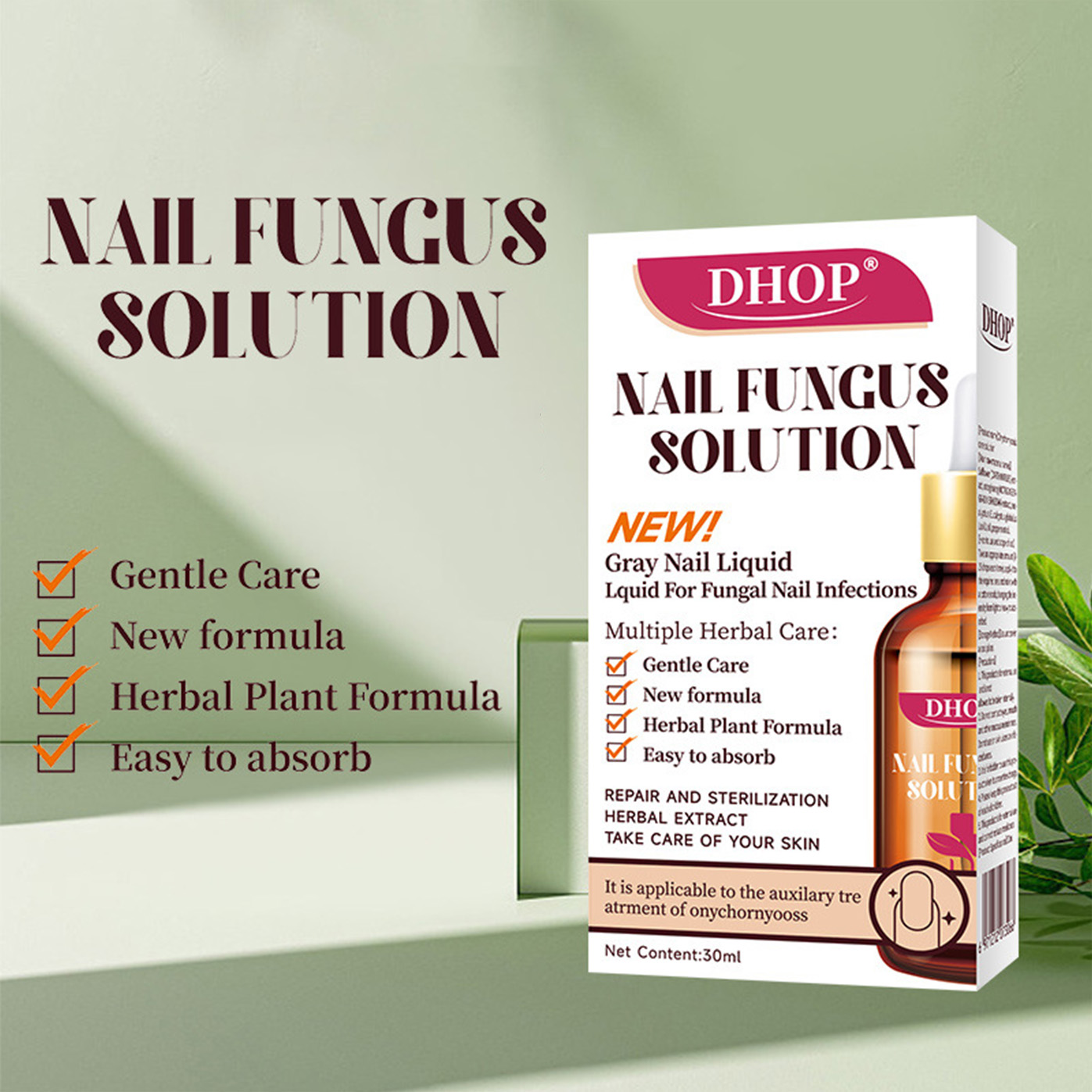 Nail Fungus Solution for Gray Nail