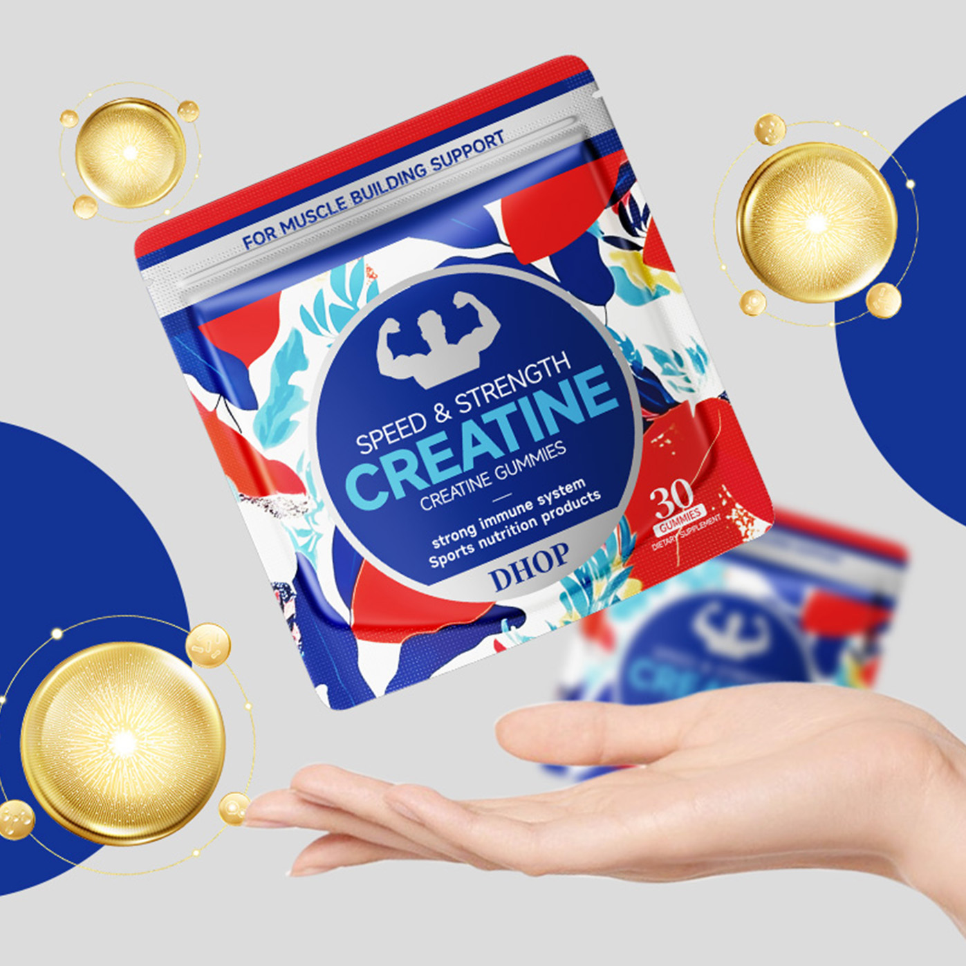 Long-lasting Creatine Gummies for Endurance and Strength