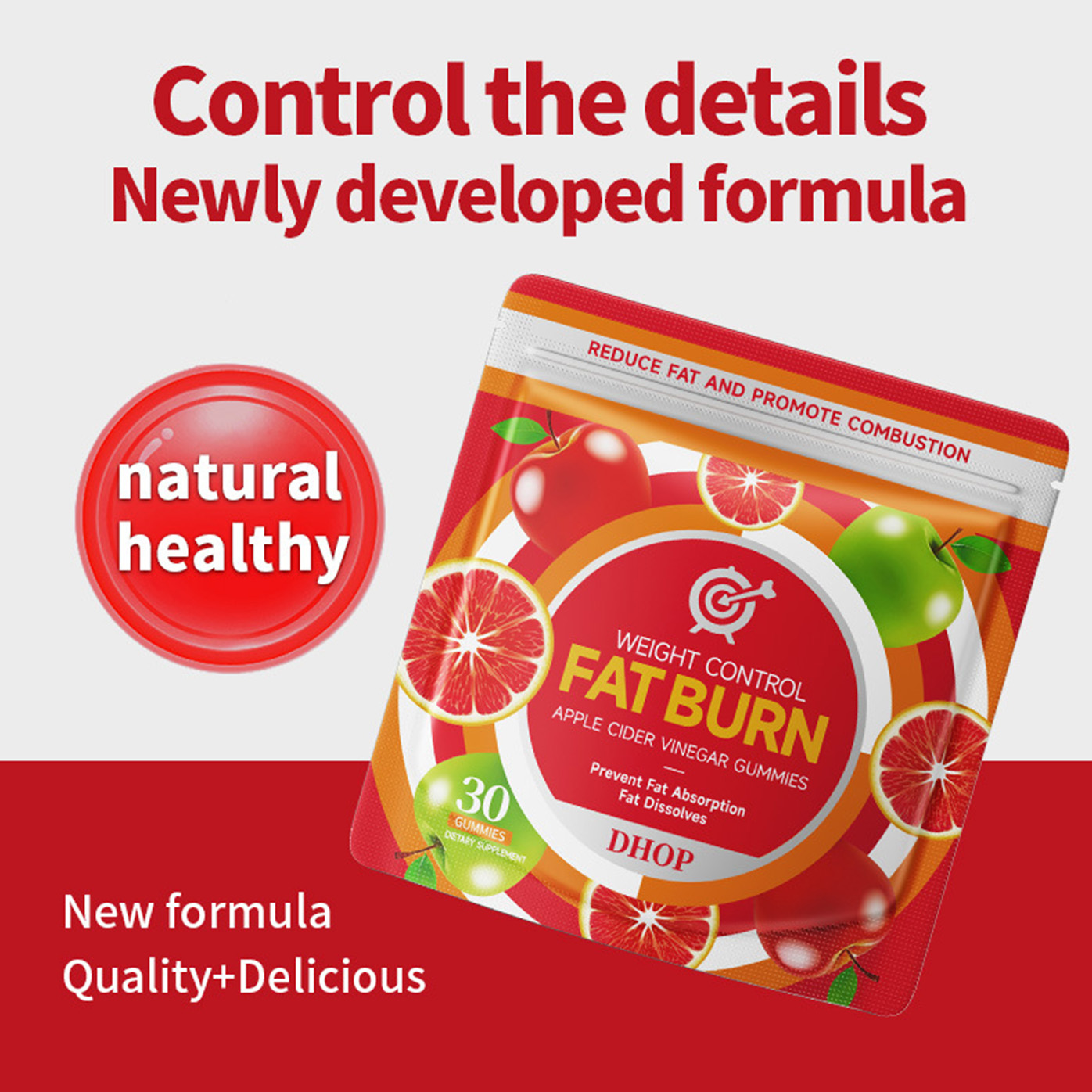 Natural Apple Cider Vinegar Gummies