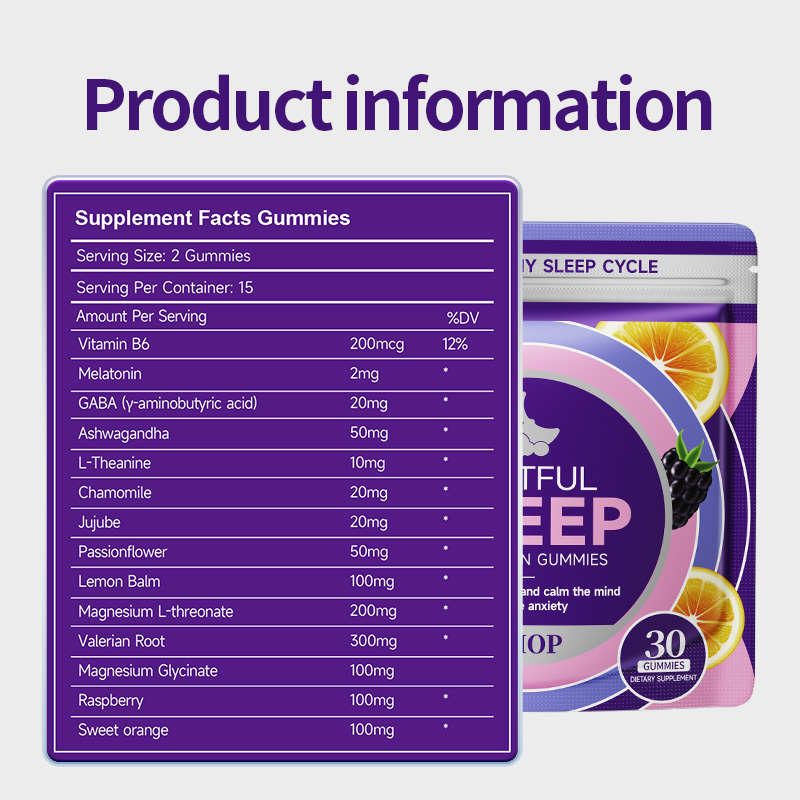 Restful Sleep Melatonin Gummies