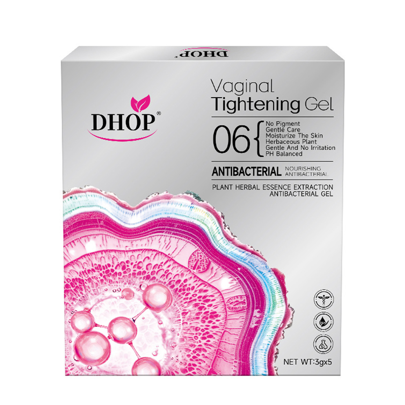 Vaginal Heathy Antibacterial Gel