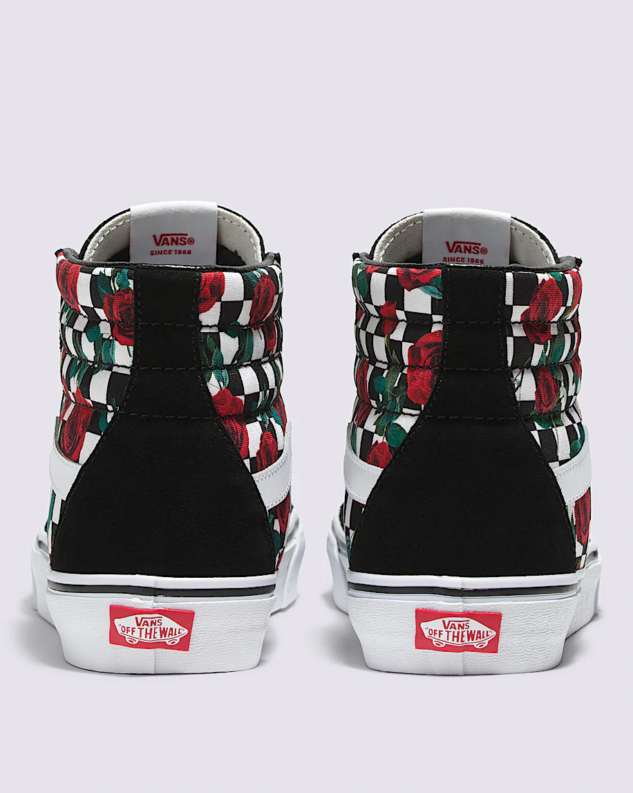 Customs Sk8-Hi Checkerboard Shoe