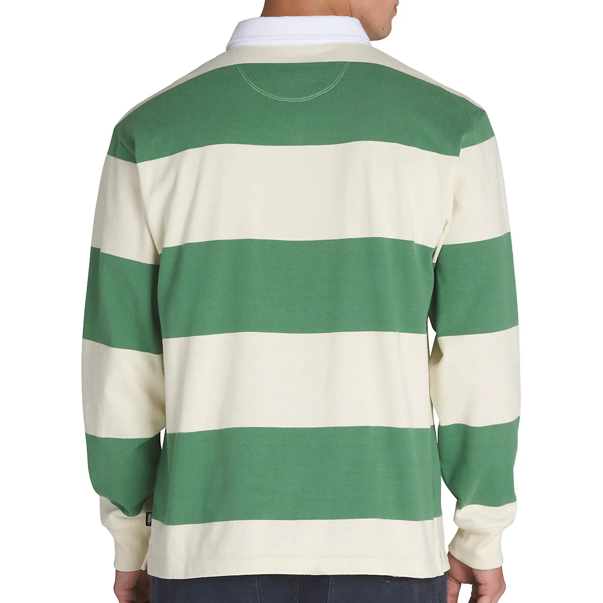 Vans Ward Stripe Rugby Long Sleeve Knit Shirt