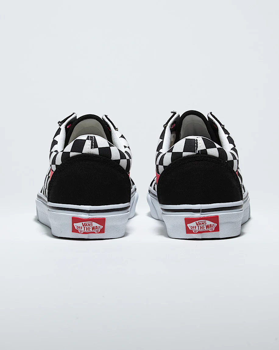 Customs Old Skool Checkerboard Wide Shoe