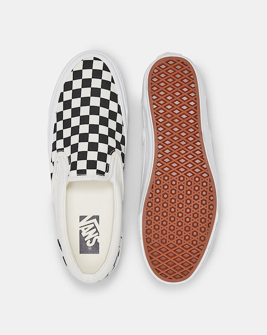 Premium Classic Slip-On Checkerboard Shoe