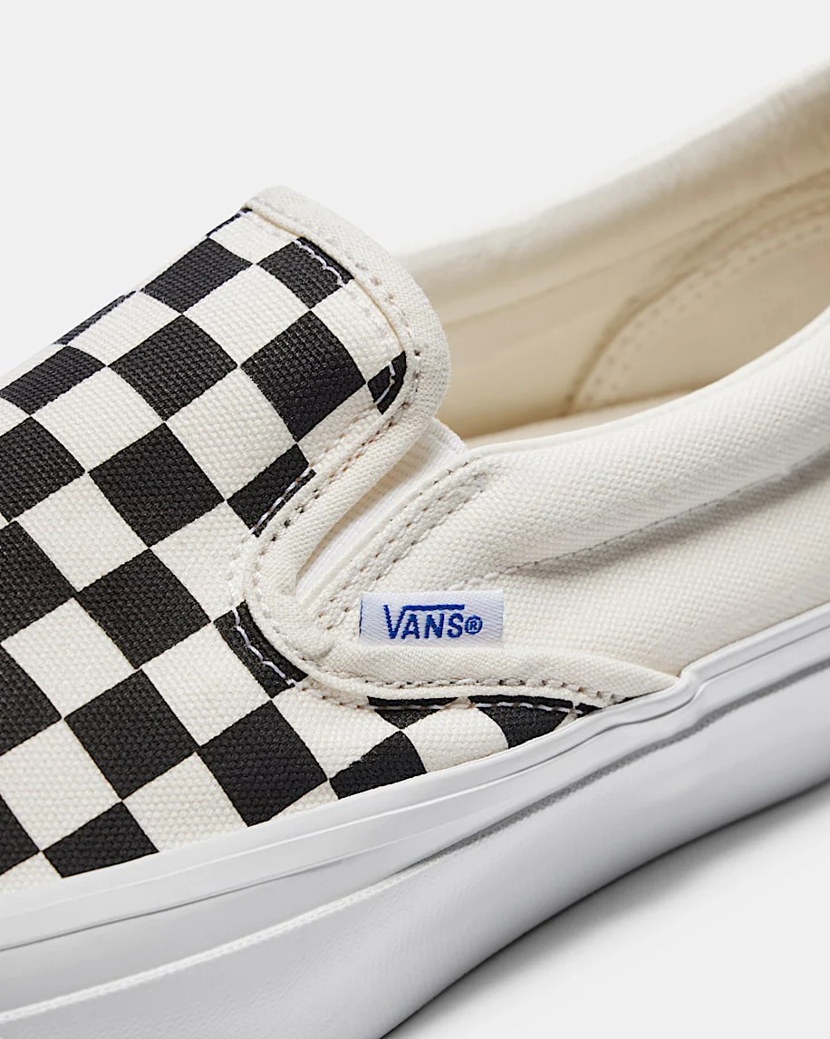 Premium Classic Slip-On Checkerboard Shoe