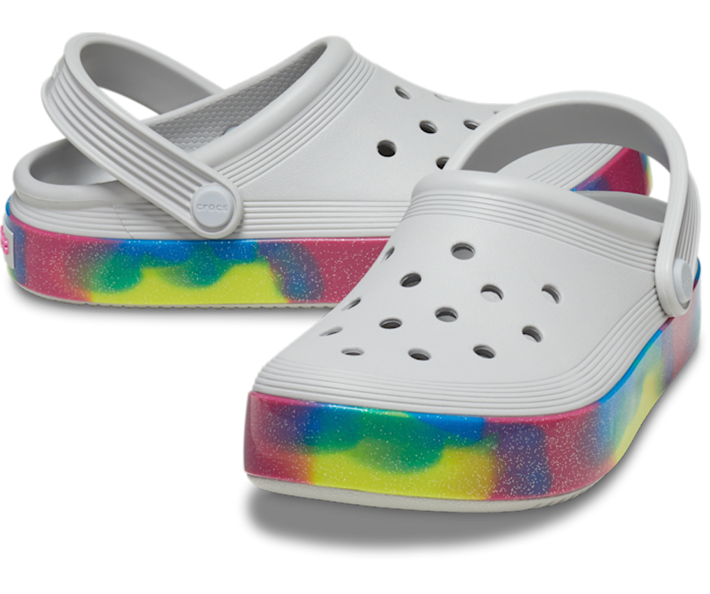 Toddler Off Court Glitter Band Clog