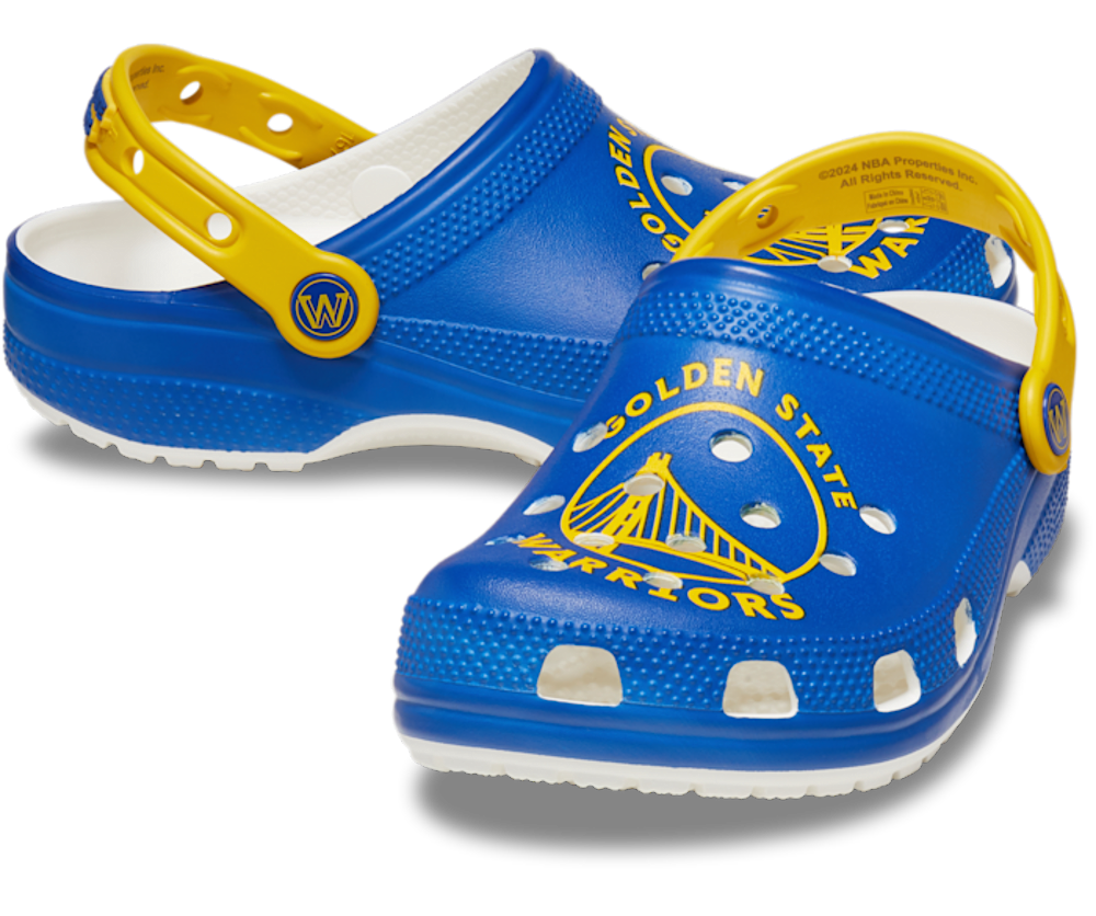 NBA Golden State Warriors Classic Clog