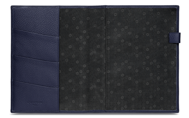 LÉMAN BLUE NIGHT leather notebook A5