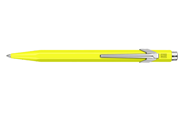 Box of 10 Ballpoint Pens 849™ FLUO Yellow