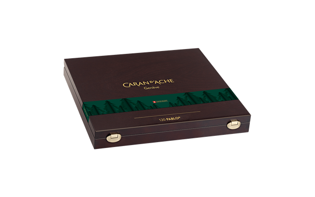 Wooden Box of 120 Colours PABLO™