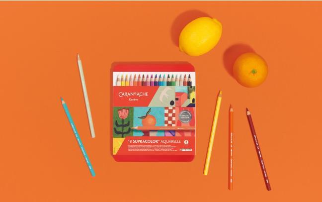 Box of 18 Supracolor™ Aquarelle Colours - Special Edition