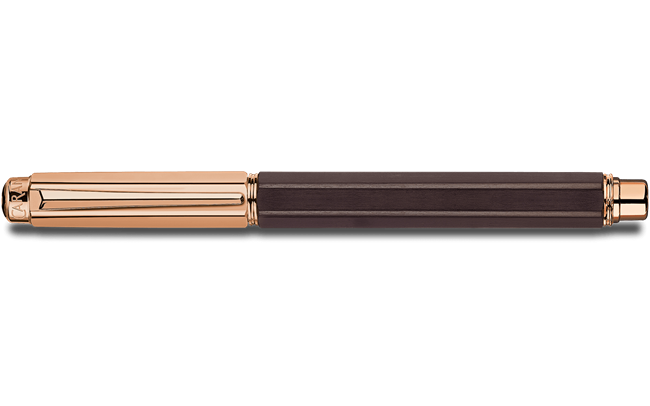 Rose Gold Plated VARIUS™ EBONY Fountain Pen