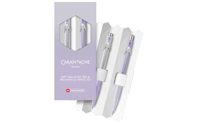 Set 849™ Blooming Lavender Ballpoint Pen + Mechanical Pencil – Special Edition