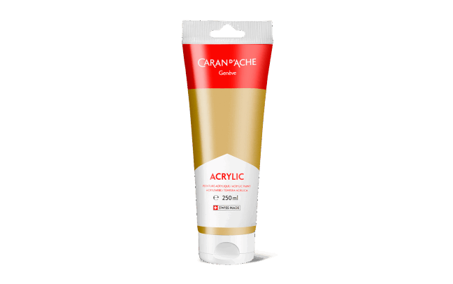 ACRYLIC 250 ml Gold