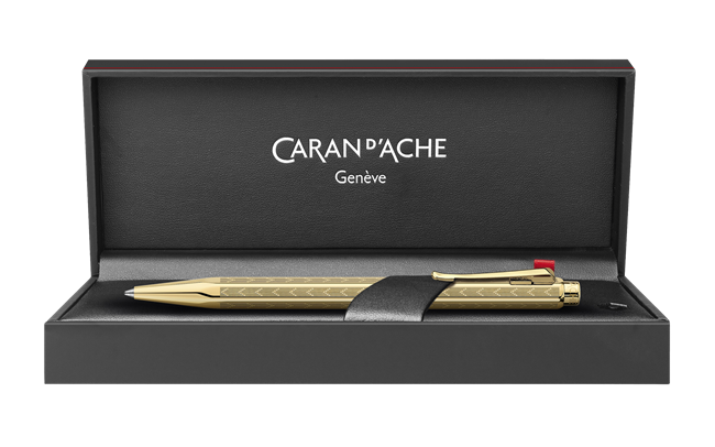 Gilded ECRIDOR™ CHEVRON Ballpoint Pen