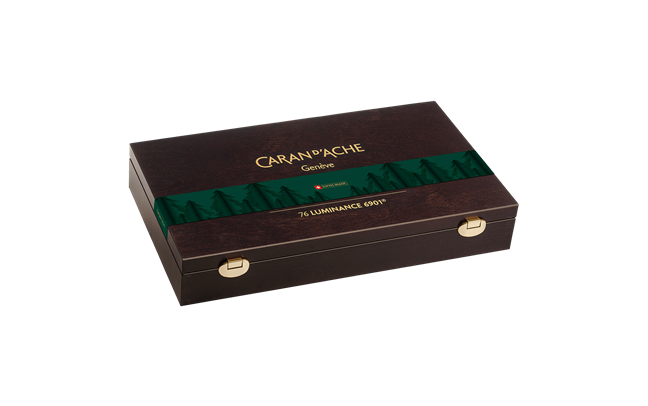 Wooden Box of 80 Colours LUMINANCE 6901™