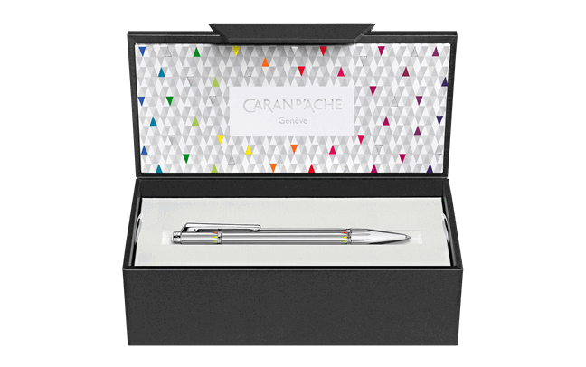 Silver-Plated and Rhodium-Coated VARIUS™ RAINBOW Ballpoint Pen Limited Edition