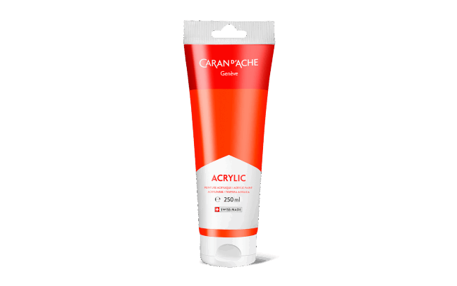 ACRYLIC 250 ml Vermilion