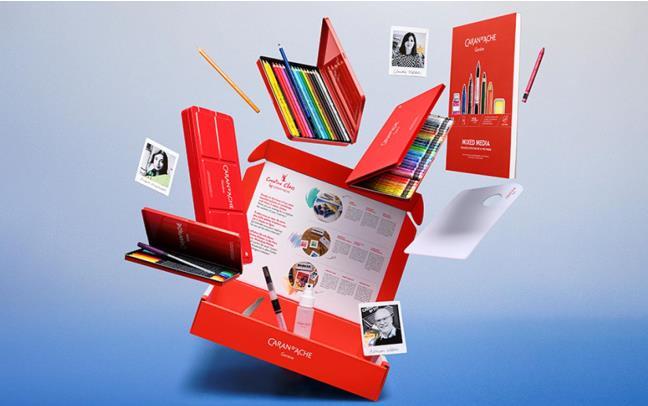 Assortment of products Creative Box + 3 online classes