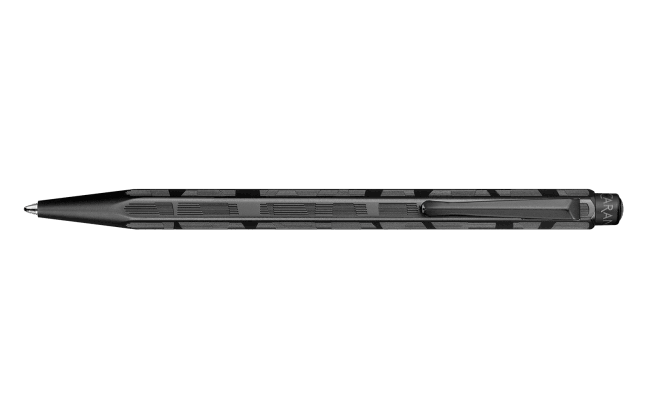 ECRIDOR™ BLACK LINES Set Ballpoint Pen and Leather Case