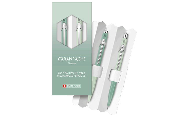 Set 849™ Misty Forest Ballpoint Pen + Mechanical Pencil – Special Edition
