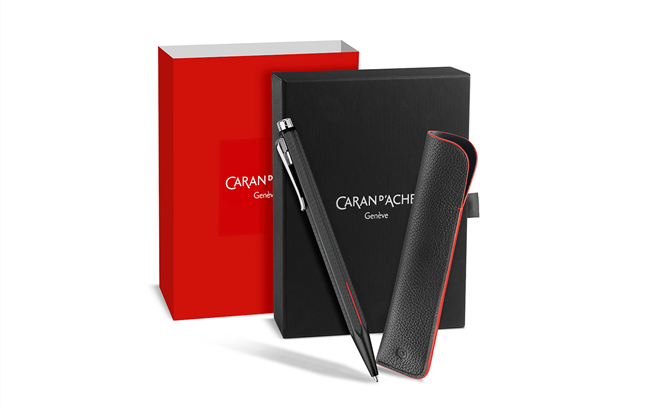 Set ECRIDOR™ RACING Ballpoint Pen & Leather Case