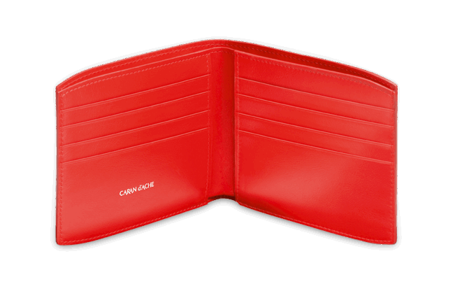 Red 8 Cards Wallet LÉMAN