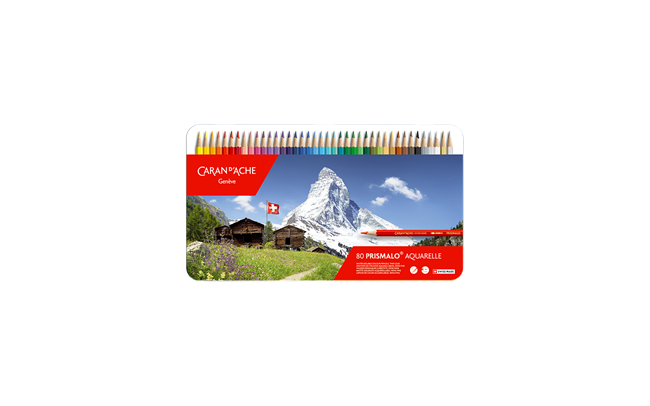 Box of 80 Colours PRISMALO™ Aquarelle