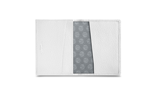 LÉMAN WHITE business card holder