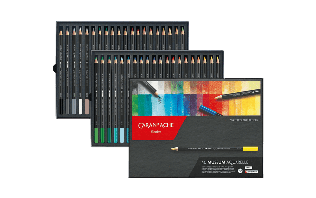 Standard Box of 40 Colours MUSEUM Aquarelle
