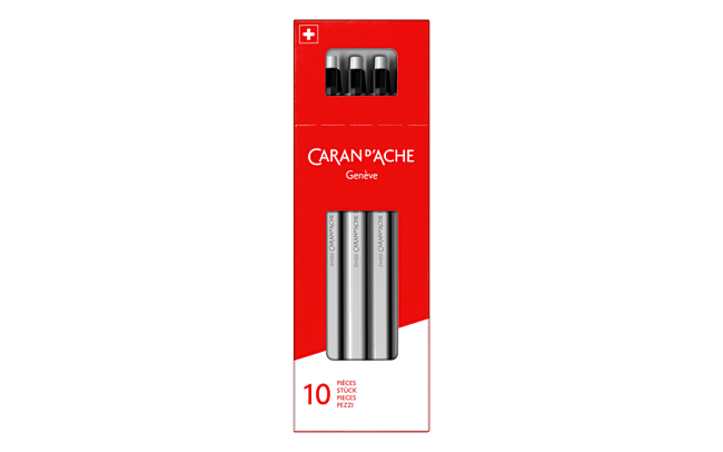 Box of 10 Black 825 ECO Ballpoint Pens