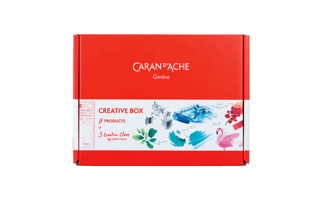 Assortment of products Creative Box + 3 online classes