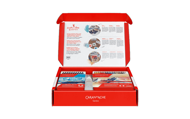 Assortment of products Creative Box + 3 online classes