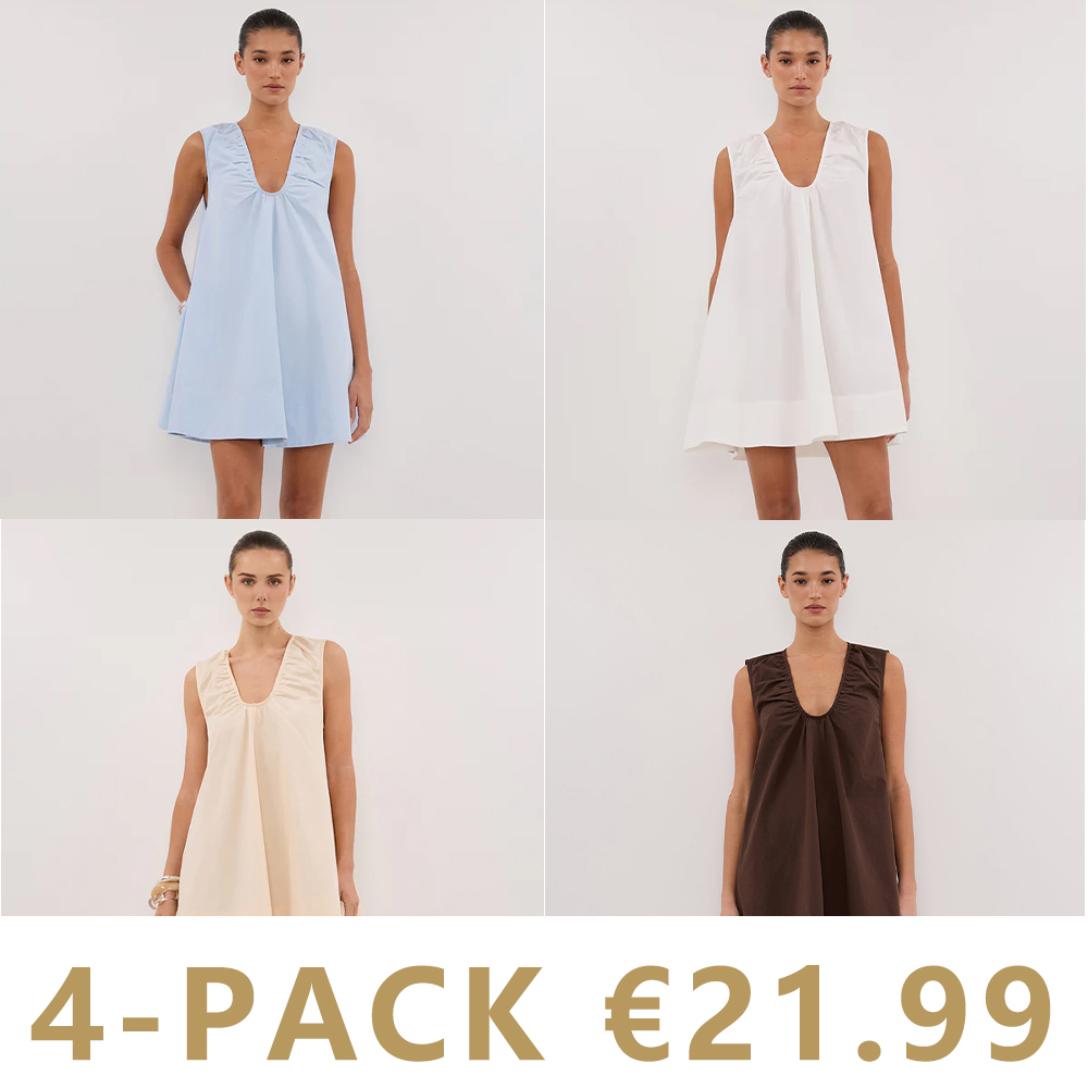 100% Cotton Mini Dress