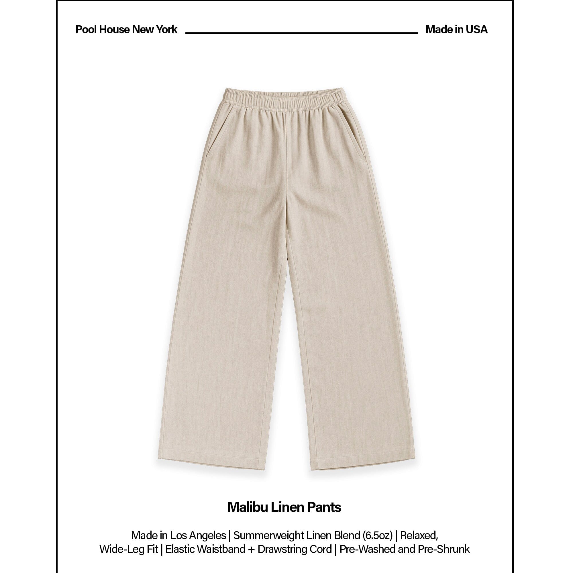 Malibu Linen Pants