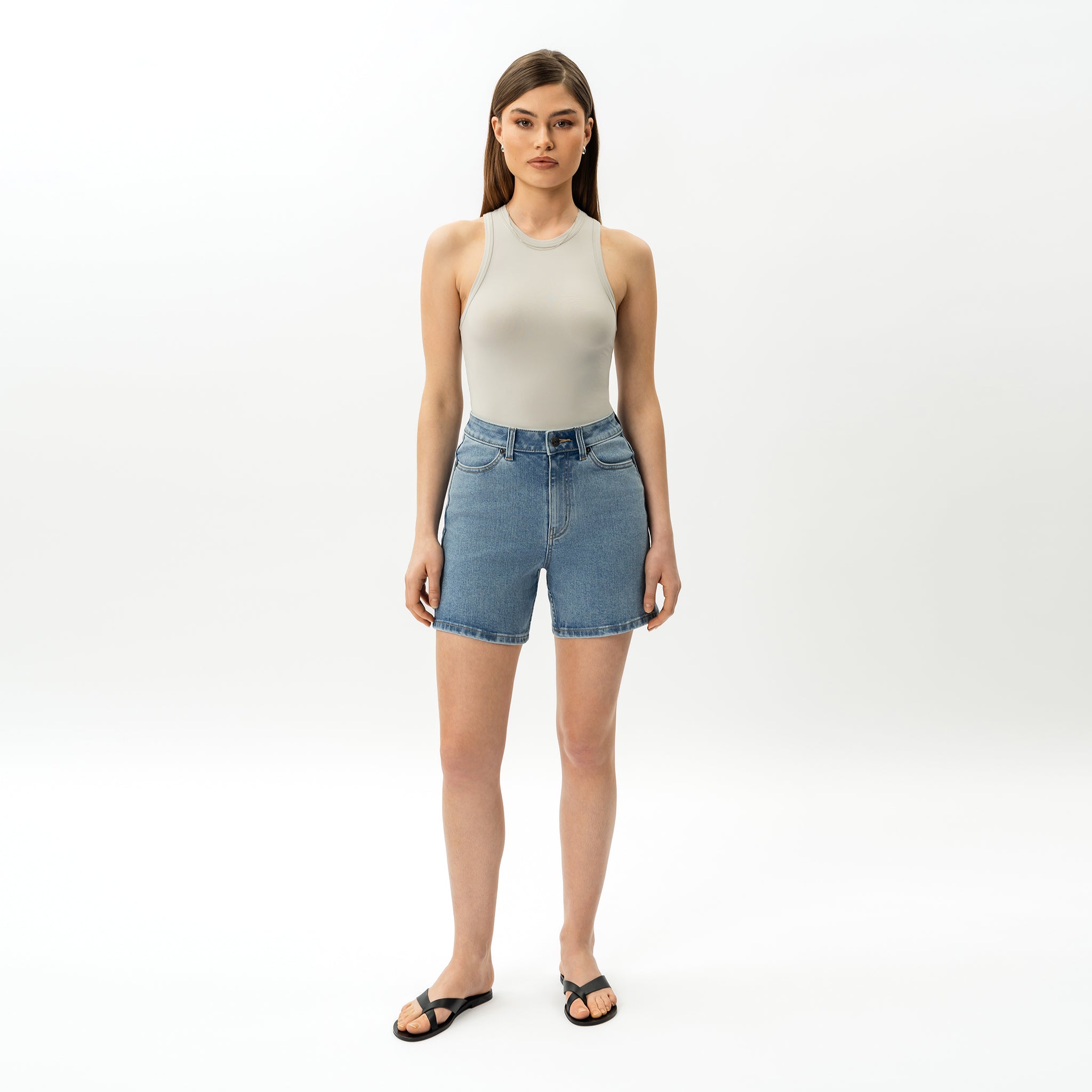 Stretchy ComfortDenim™ Shorts