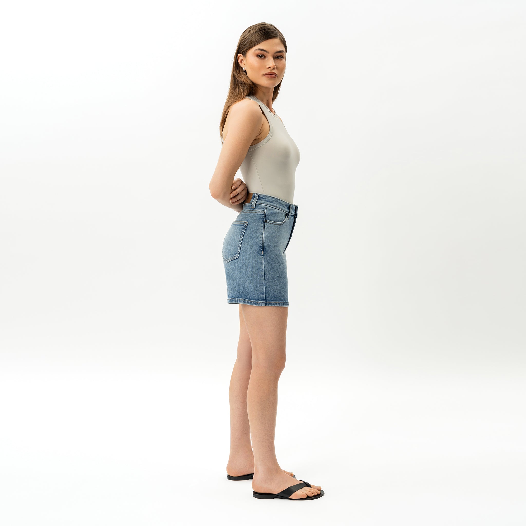 Stretchy ComfortDenim™ Shorts